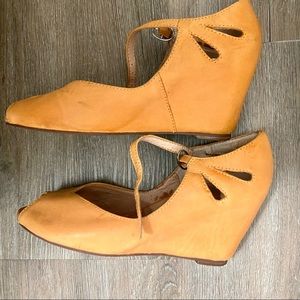 Jeffrey Campbell | Wedge Peep Toe Shoes